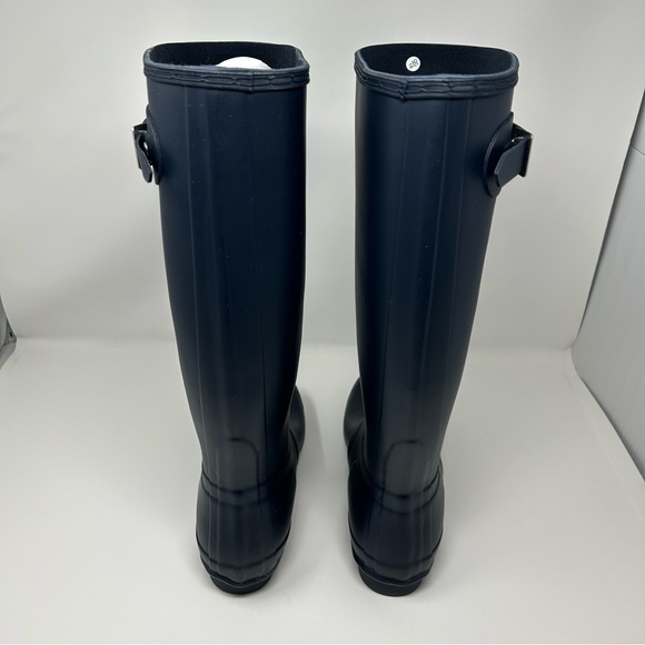HUNTER Navy Original Tall Rainboots Size 8 &10 Available Brand New - Picture 6 of 8